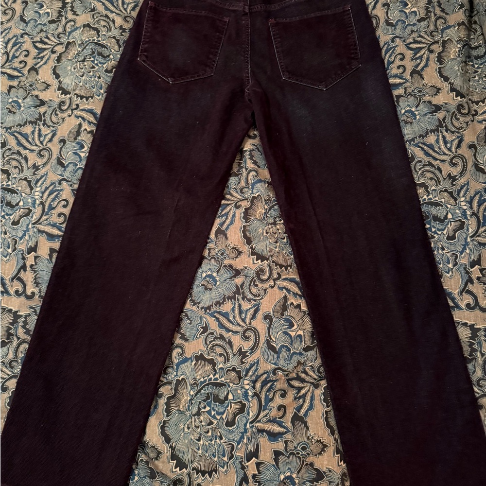 We The Free First Class Relaxed Flocked Velvet Jeans - Picture 4 of 6